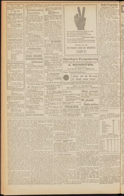 De Voorlichter, 7 mei 1946
