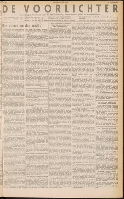 De Voorlichter, 7 mei 1946
