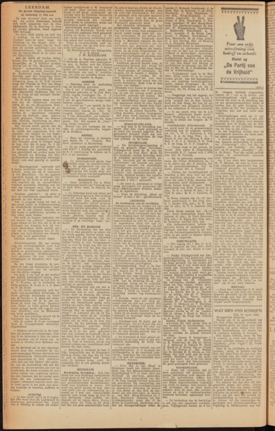 De Voorlichter, 11 mei 1946
