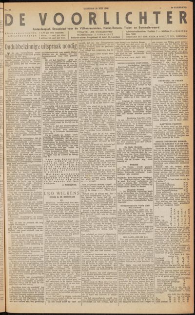 De Voorlichter, 14 mei 1946