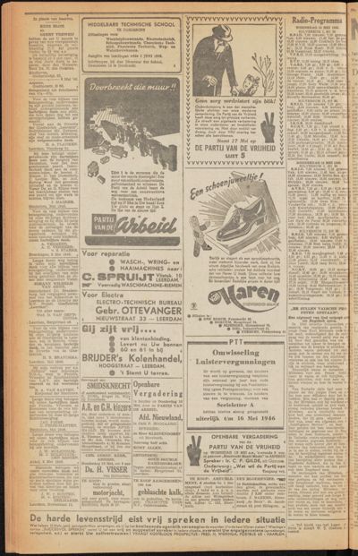 De Voorlichter, 14 mei 1946