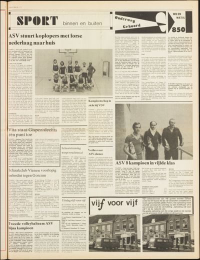 E9, 19 november 1974