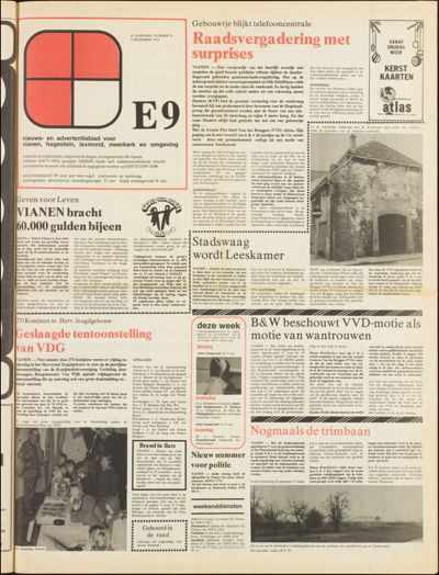 E9, 3 december 1974