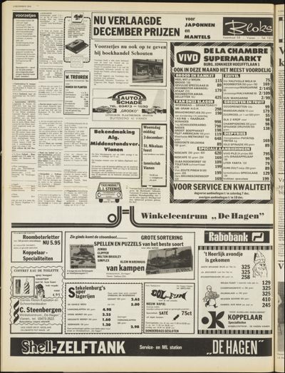 E9, 3 december 1974