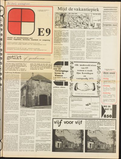 E9, 17 december 1974