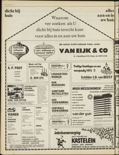 E9, 17 december 1974