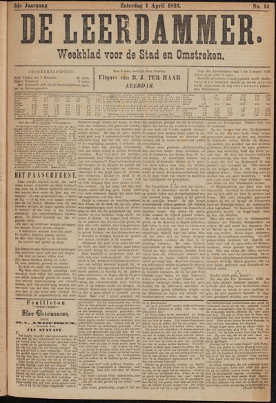 De Leerdammer, 1 april 1893