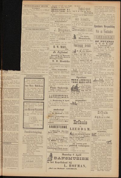 De Leerdammer, 1 april 1896
