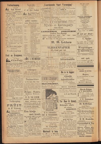 De Leerdammer, 1 augustus 1896