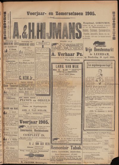 De Leerdammer, 1 april 1905