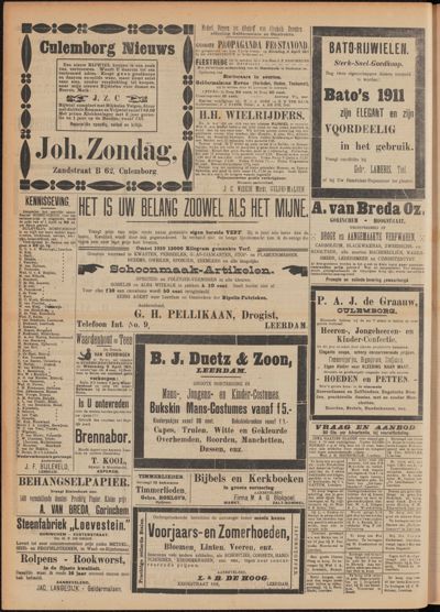 De Leerdammer, 1 april 1911