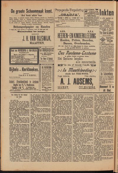 De Leerdammer, 1 april 1914