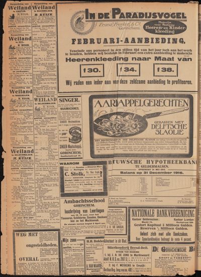 De Leerdammer, 10 februari 1917
