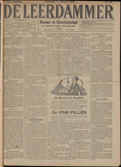 De Leerdammer, 11 februari 1920