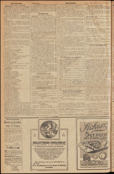 De Leerdammer, 10 juni 1925