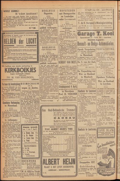 De Leerdammer, 1 april 1933