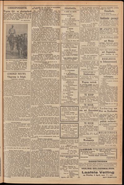De Leerdammer, 1 april 1933