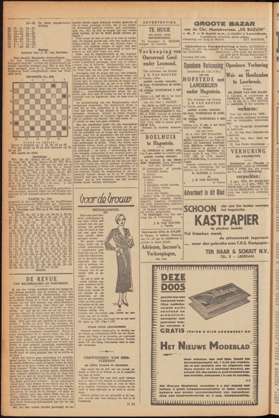 De Leerdammer, 1 april 1933