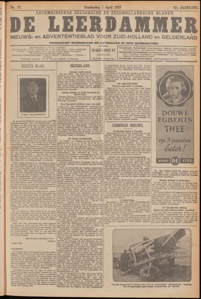 De Leerdammer, 1 april 1937