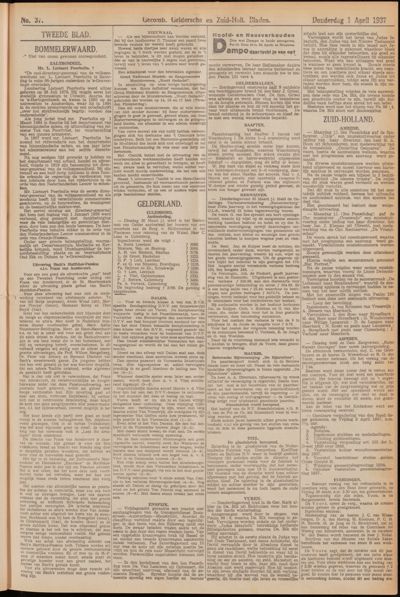 De Leerdammer, 1 april 1937