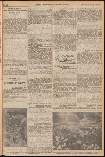De Leerdammer, 1 april 1939