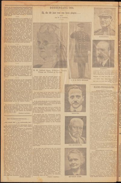 De Lek, 1 januari 1935