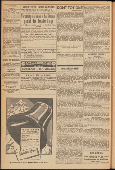 De Lek, 1 januari 1935