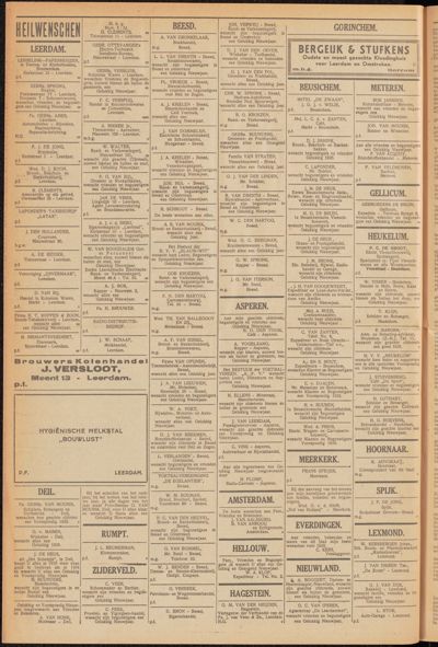 De Lek, 1 januari 1935