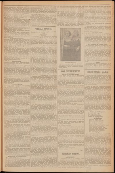 De Lek, 1 januari 1935