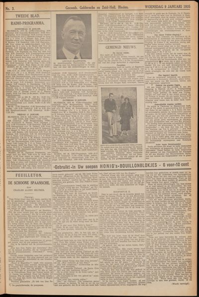 De Lek, 9 januari 1935
