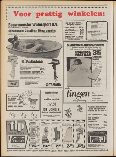 De Lingestreek, 1 april 1980