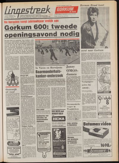 De Lingestreek, 1 december 1981