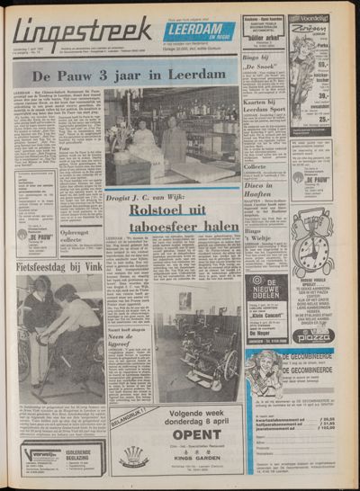 De Lingestreek, 1 april 1982