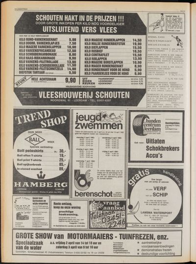 De Lingestreek, 1 april 1982