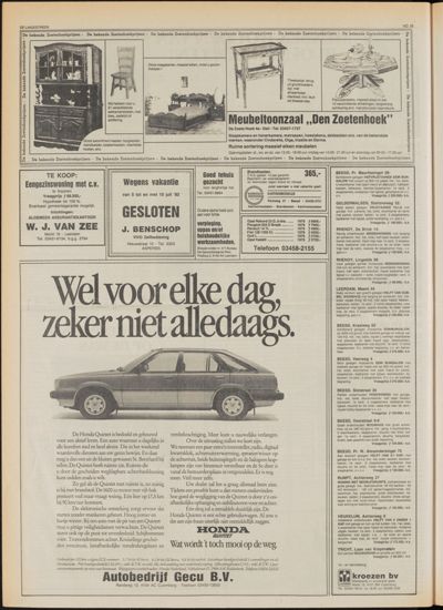 De Lingestreek, 1 juli 1982