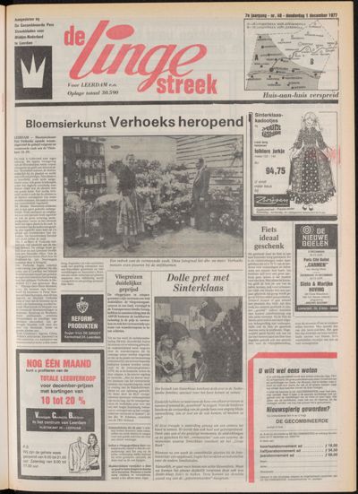 De Lingestreek, 1 december 1977