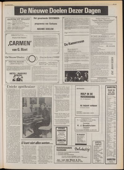 De Lingestreek, 1 december 1977
