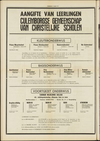 De Lekstroom, 11 maart 1971 (nr. 15, jrg. 3)