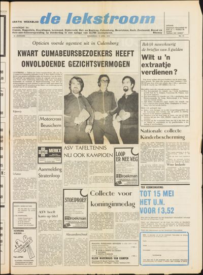De Lekstroom, 13 april 1972 (nr. 15, jrg. 4)