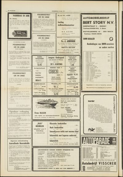 De Lekstroom, 10 juni 1971 (nr. 31, jrg. 3)