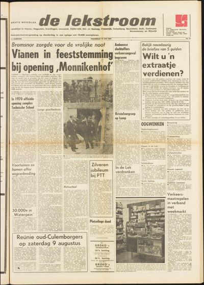 De Lekstroom, 10 juli 1969 (nr. 33, jrg. 1)