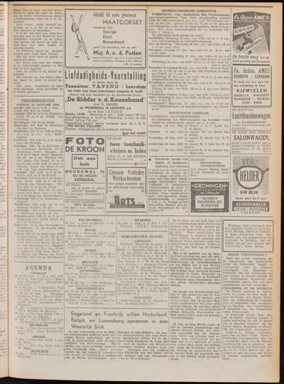 De Gecombineerde, 24 januari 1948