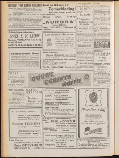 De Gecombineerde, 24 januari 1948