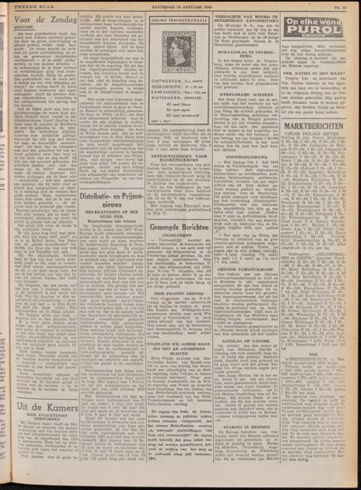 De Gecombineerde, 24 januari 1948