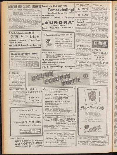 De Gecombineerde, 24 januari 1948