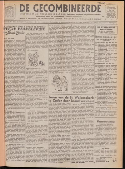 De Gecombineerde, 1 april 1948