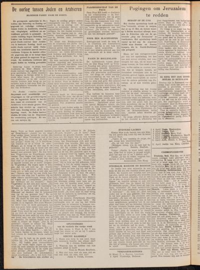 De Gecombineerde, 1 april 1948