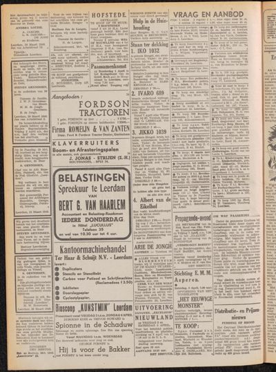 De Gecombineerde, 1 april 1948
