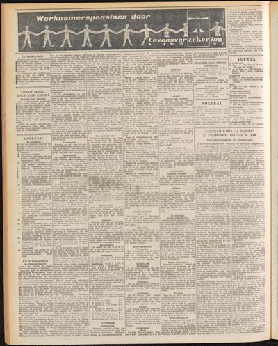 De Gecombineerde, 25 september 1952
