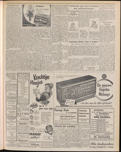 De Gecombineerde, 25 september 1952